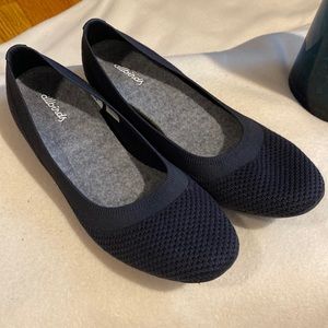 NWOB Black Allbirds Flats 9 Tree Breezers